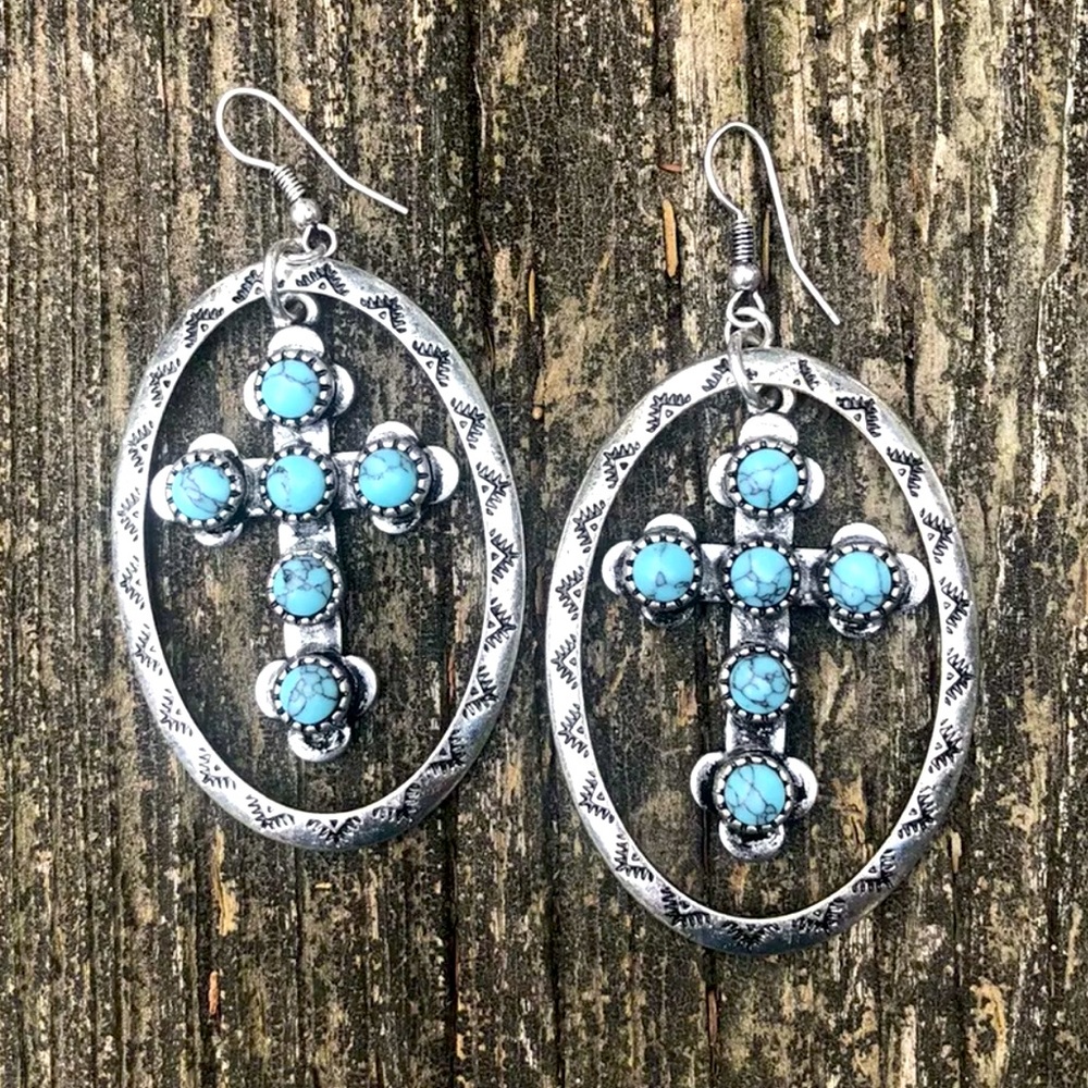 Cross Earrings